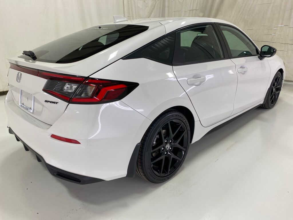 2026 Honda Civic Hatchback Sport PLATINUM WHITE at Honda North