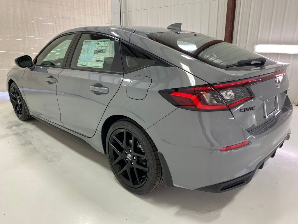 2026 Honda Civic Hatchback Sport URBAN GRAY PEARL at Honda North