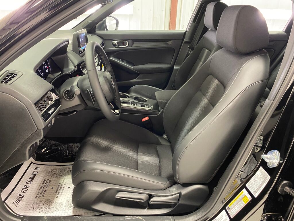 2026 Honda Civic Sedan Sport CRYSTAL BLACK PEARL at Delaney Chevrolet Buick