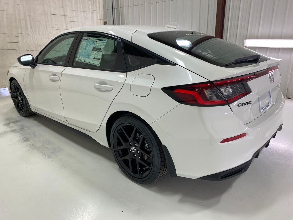 2026 Honda Civic Hatchback Sport PLATINUM WHITE at Honda North