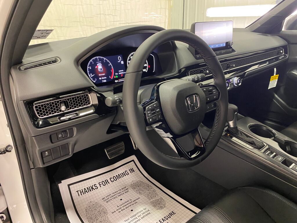 2026 Honda Civic Hatchback Sport PLATINUM WHITE at Honda North
