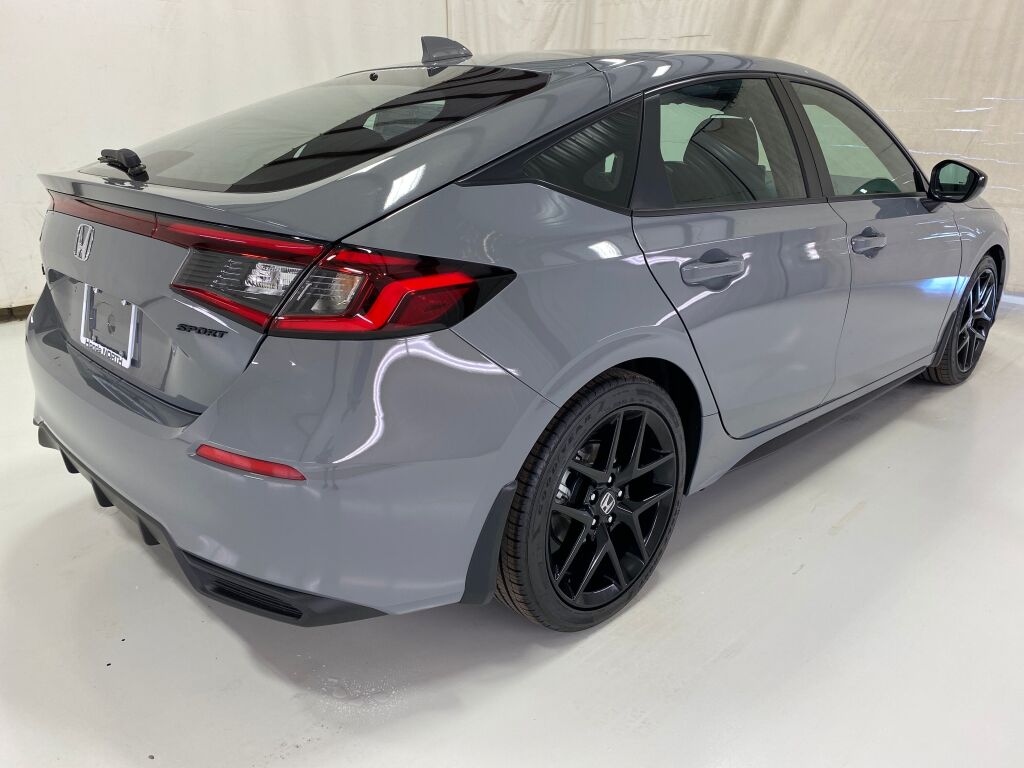 2026 Honda Civic Hatchback Sport URBAN GRAY PEARL at Honda North