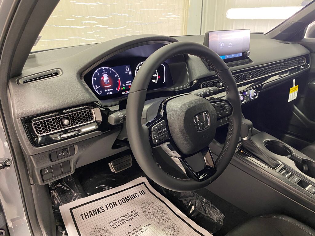 2026 Honda Civic Hatchback Sport URBAN GRAY PEARL at Honda North