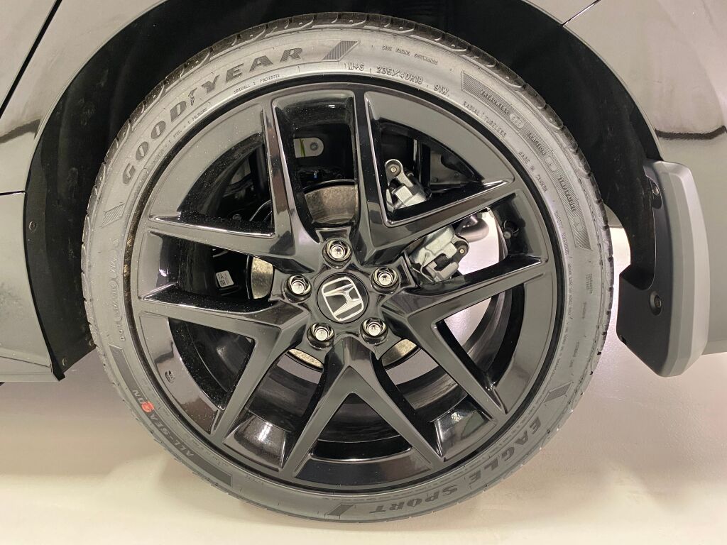 2026 Honda Civic Sedan Sport CRYSTAL BLACK PEARL at Delaney Chevrolet Buick