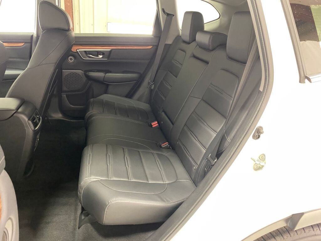 2019 Honda CR-V Touring Platinum White Pearl at Spitzer Acura