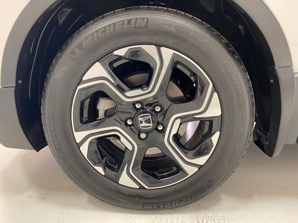 2019 Honda CR-V Touring Platinum White Pearl at Spitzer Acura