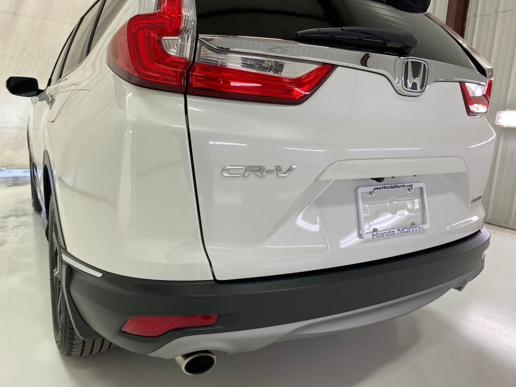 2019 Honda CR-V Touring Platinum White Pearl at Spitzer Acura