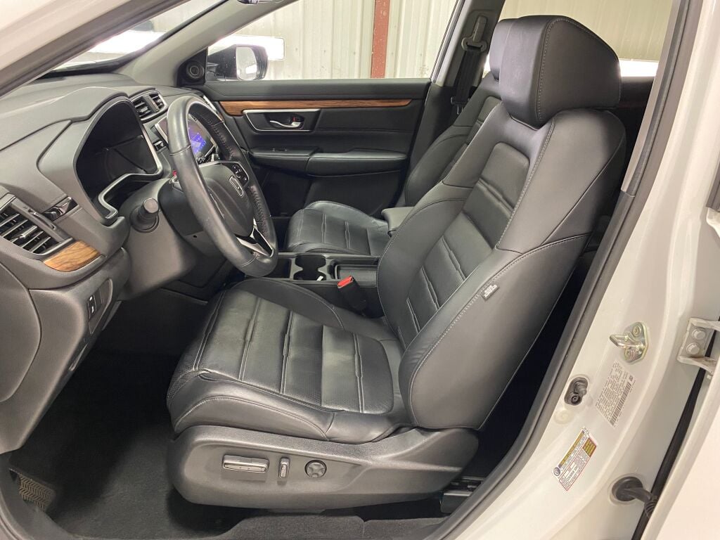 2019 Honda CR-V Touring Platinum White Pearl at Spitzer Acura