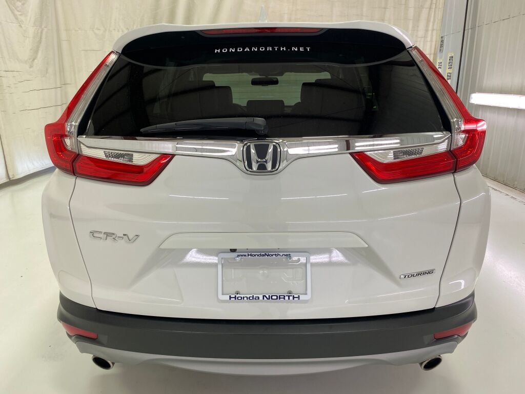 2019 Honda CR-V Touring Platinum White Pearl at Spitzer Acura