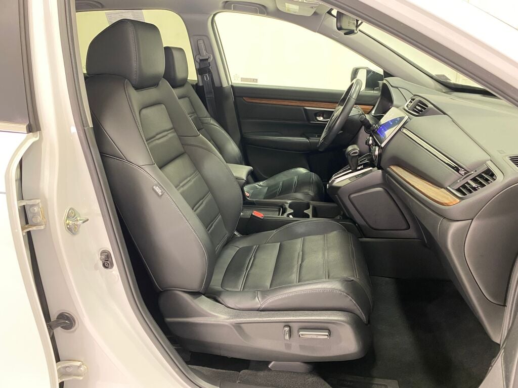 2019 Honda CR-V Touring Platinum White Pearl at Spitzer Acura