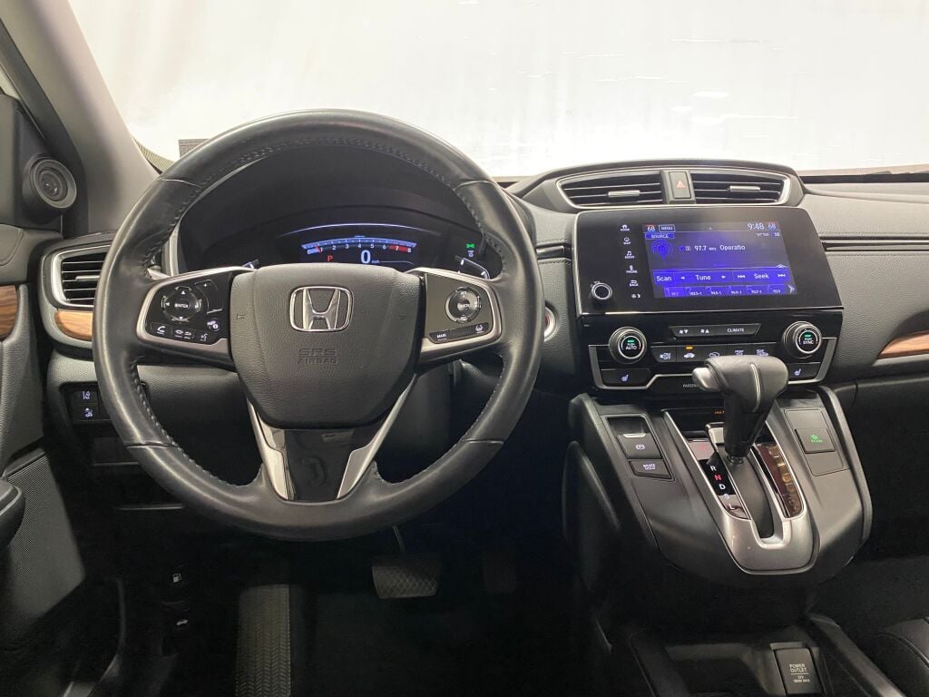 2019 Honda CR-V Touring Platinum White Pearl at Spitzer Acura