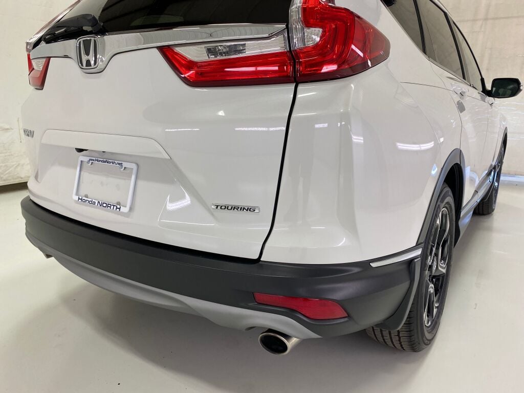 2019 Honda CR-V Touring Platinum White Pearl at Spitzer Acura