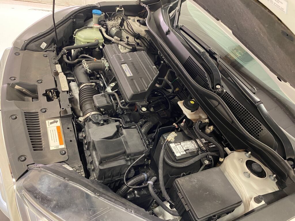 2019 Honda CR-V Touring Platinum White Pearl at Spitzer Acura