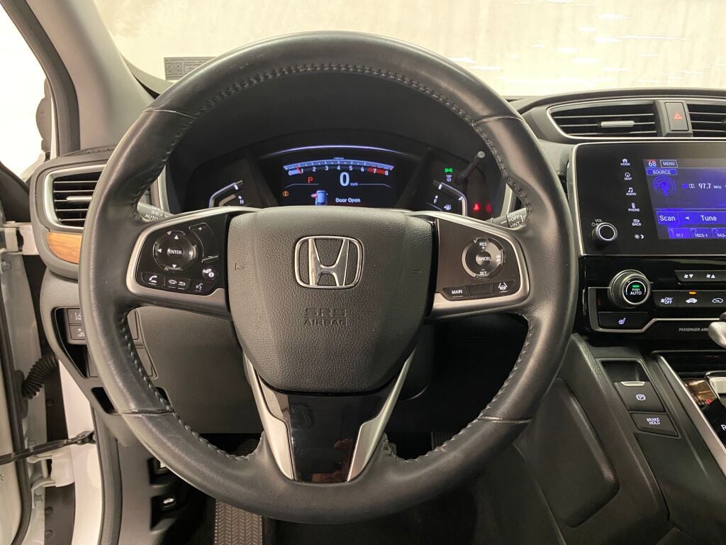 2019 Honda CR-V Touring Platinum White Pearl at Spitzer Acura