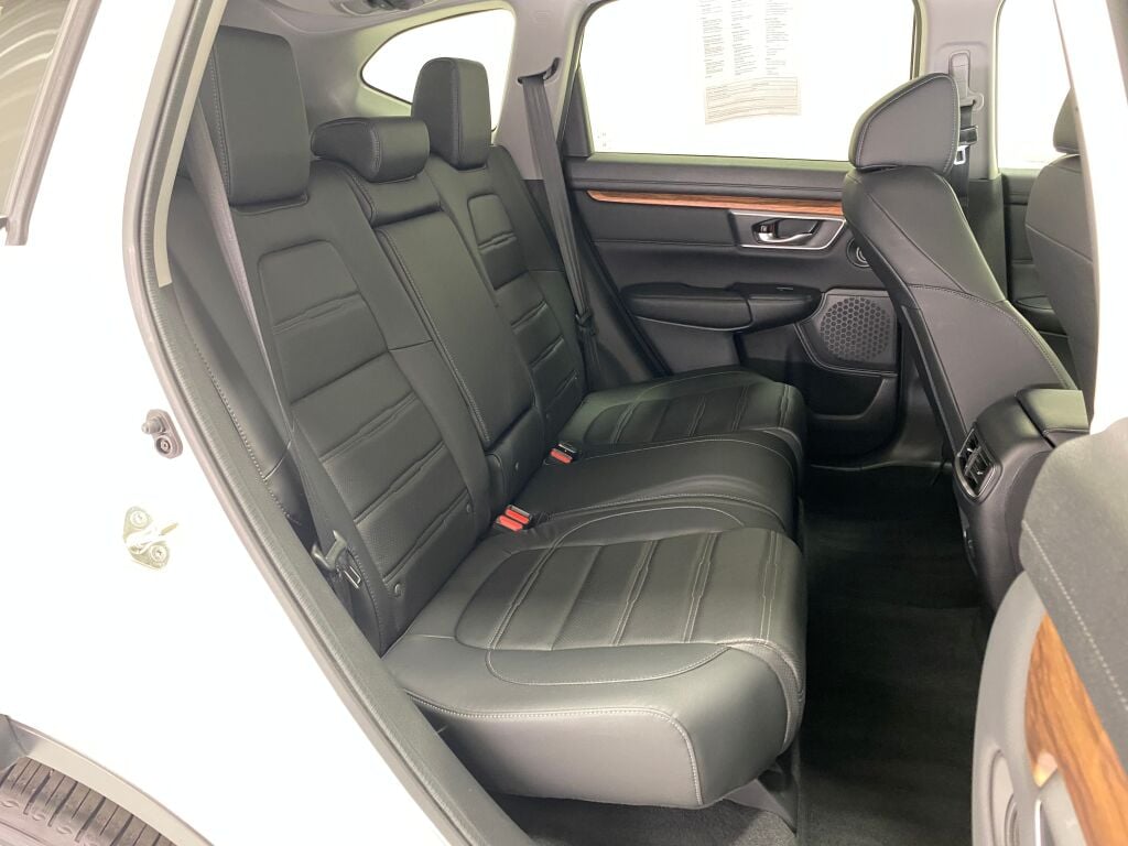 2019 Honda CR-V Touring Platinum White Pearl at Spitzer Acura
