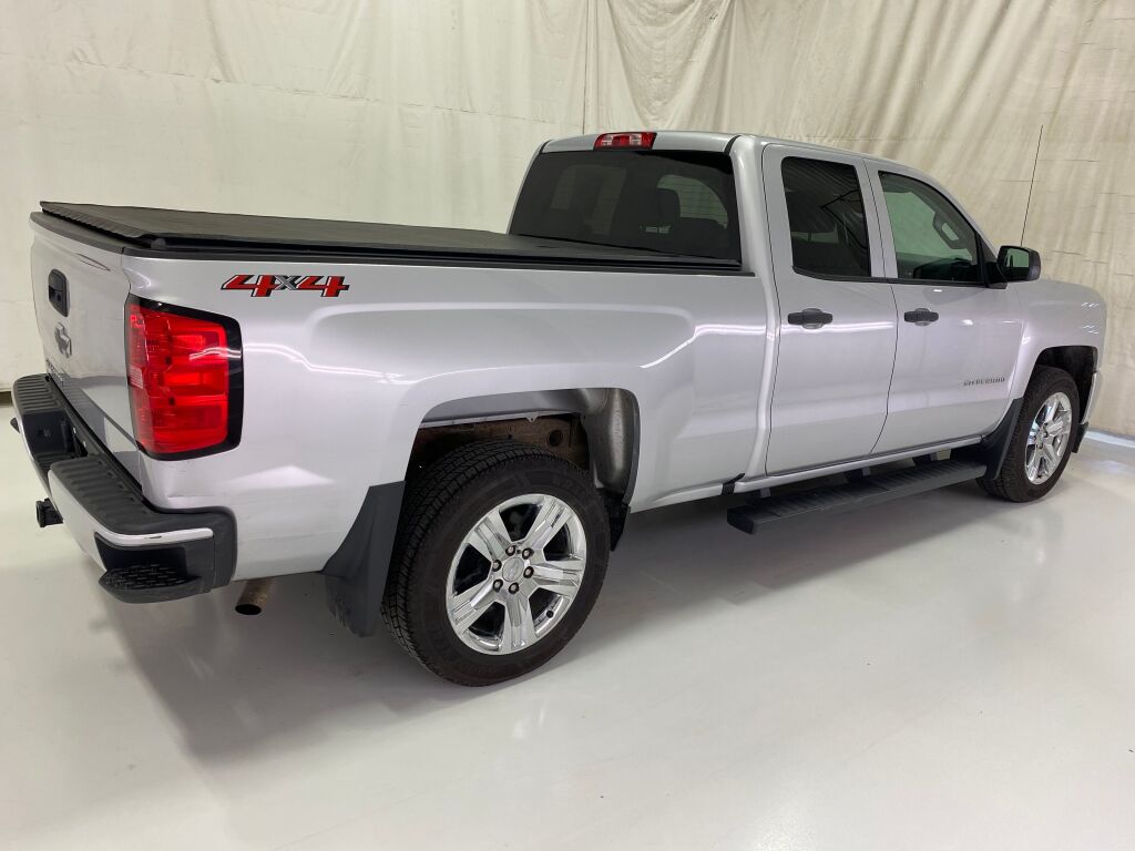 2018 Chevrolet Silverado 1500 Custom Silver Ice Metallic at Carlisle Cadillac Buick GMC