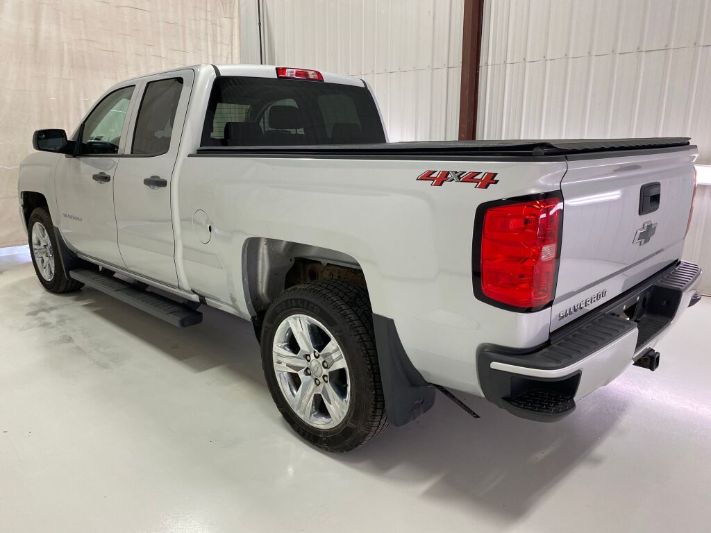 2018 Chevrolet Silverado 1500 Custom Silver Ice Metallic at Carlisle Cadillac Buick GMC