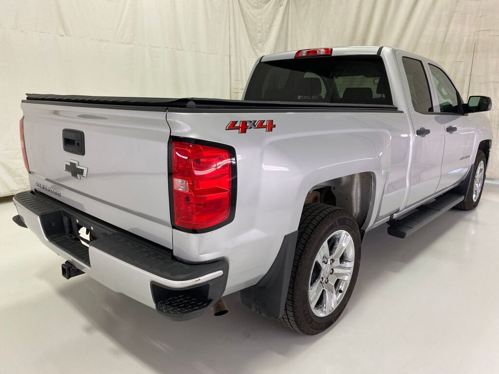 2018 Chevrolet Silverado 1500 Custom Silver Ice Metallic at Carlisle Cadillac Buick GMC