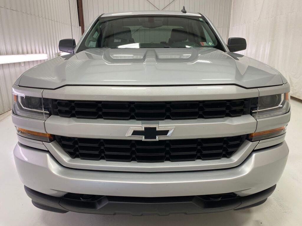 2018 Chevrolet Silverado 1500 Custom Silver Ice Metallic at Carlisle Cadillac Buick GMC