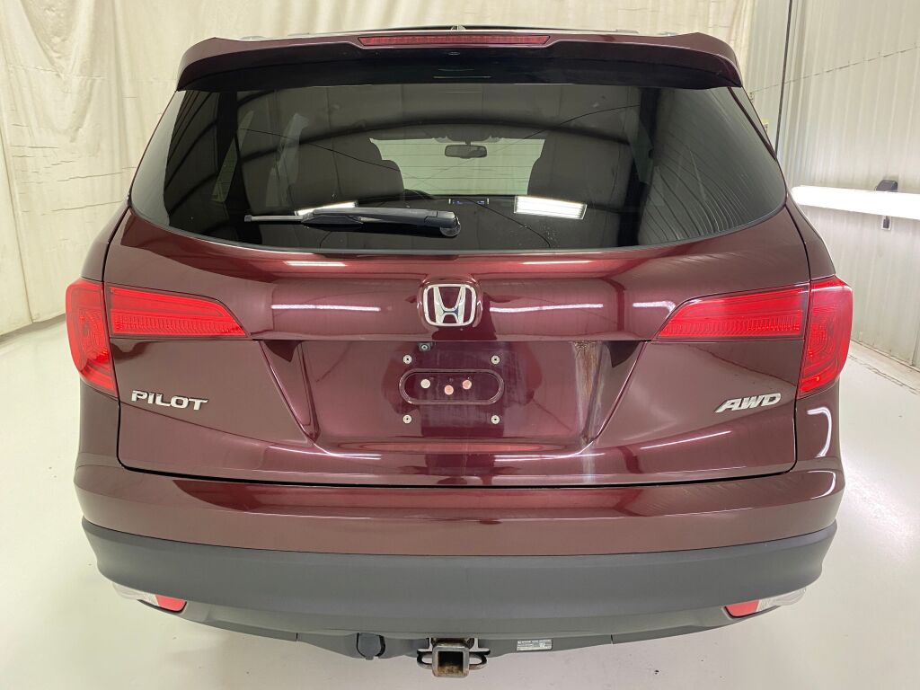2017 Honda Pilot EX-L Dark Cherry Pearl at Subaru and VW of Moon Township