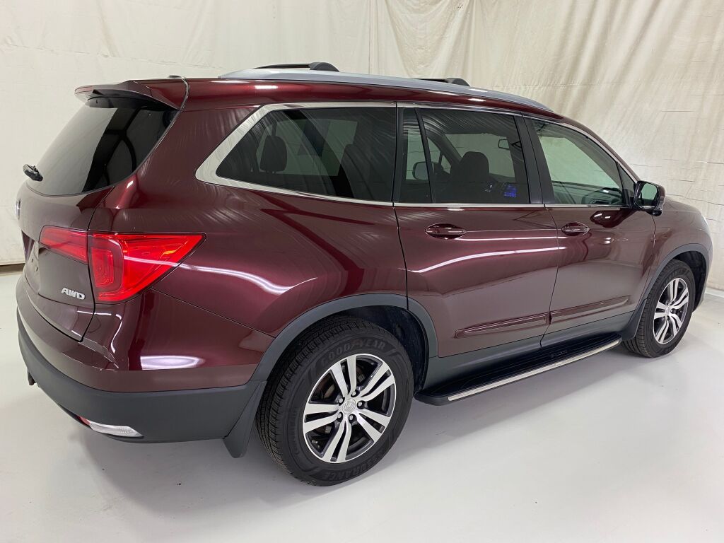 2017 Honda Pilot EX-L Dark Cherry Pearl at Subaru and VW of Moon Township
