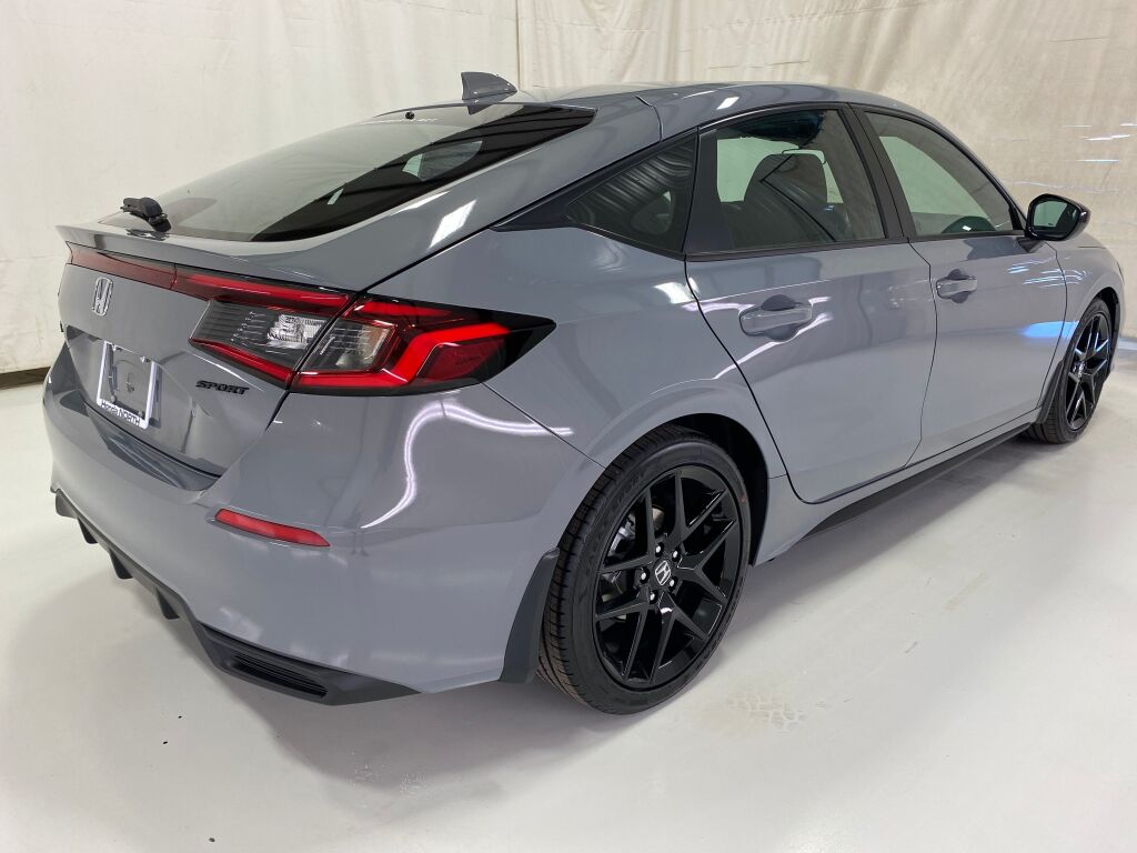 2026 Honda Civic Hatchback Sport URBAN GRAY PEARL at Honda North