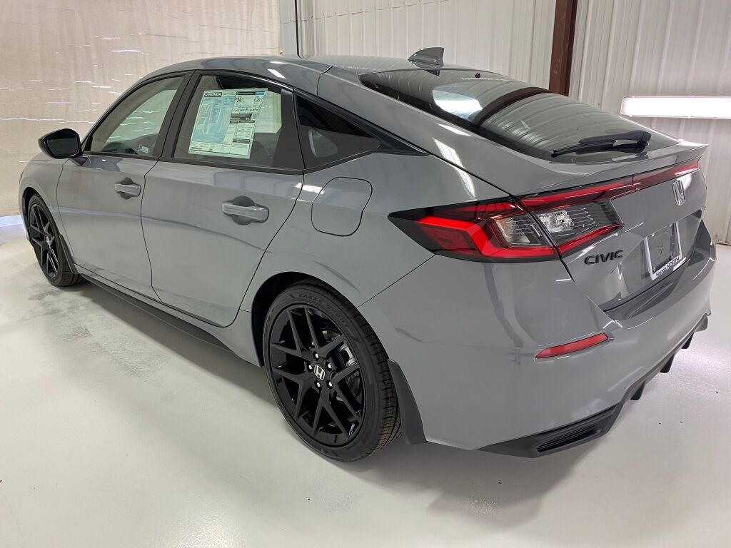 2026 Honda Civic Hatchback Sport URBAN GRAY PEARL at Honda North