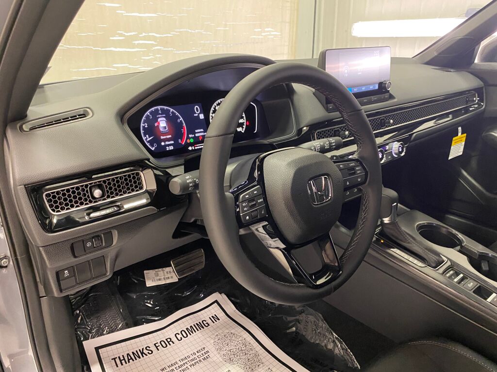 2026 Honda Civic Hatchback Sport URBAN GRAY PEARL at Honda North