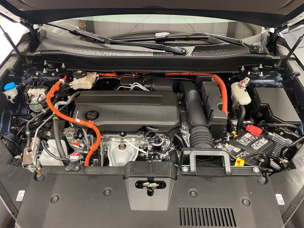 2026 Honda CR-V Hybrid Sport-L CANYON RIVER BLUE at Altoona Honda