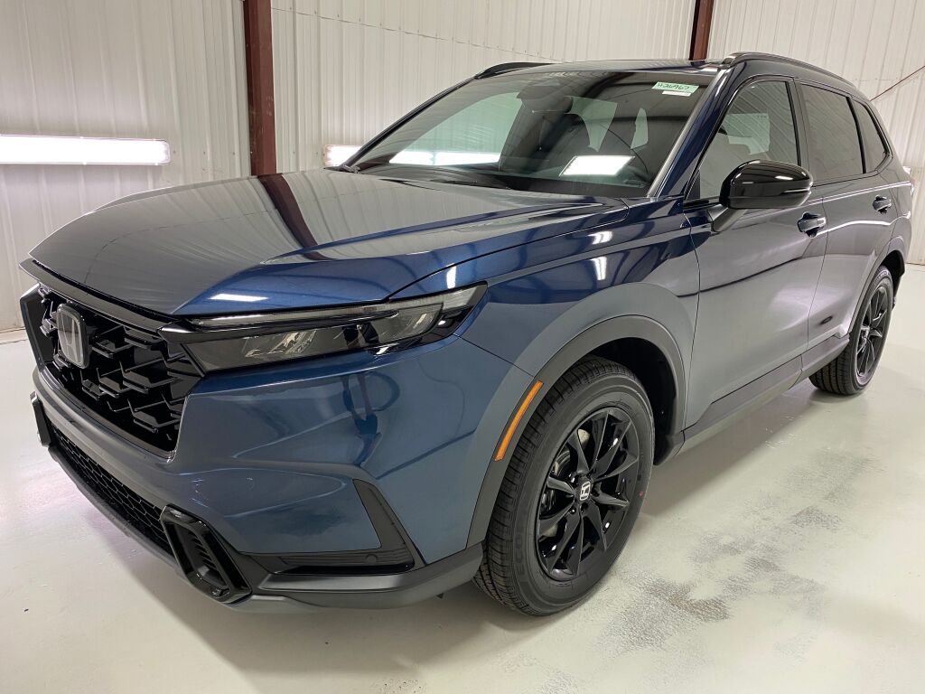 2026 Honda CR-V Hybrid Sport-L CANYON RIVER BLUE at Altoona Honda