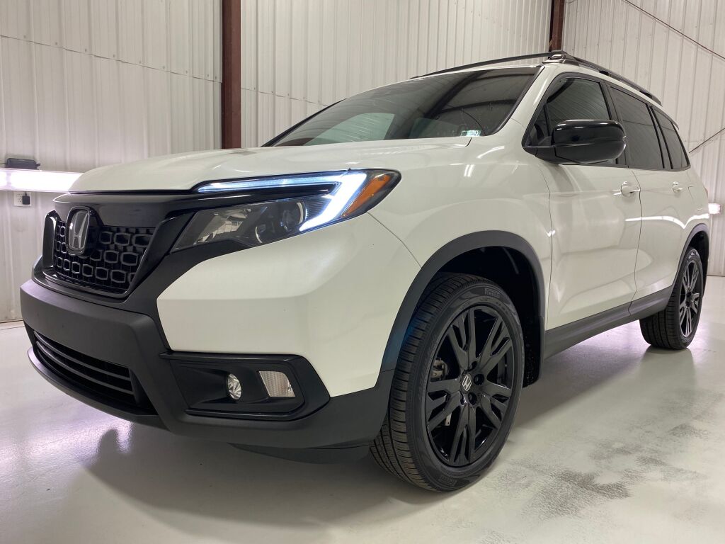 2021 Honda Passport Sport Platinum White Pearl at Phil Fitts Ford