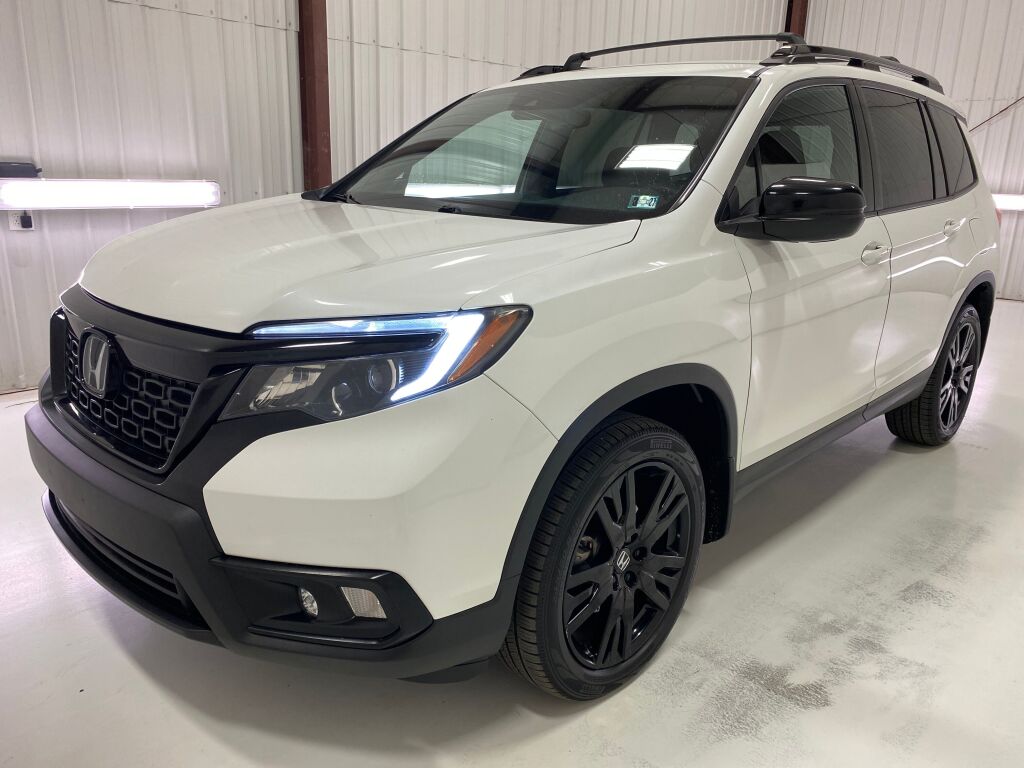 2021 Honda Passport Sport Platinum White Pearl at Phil Fitts Ford
