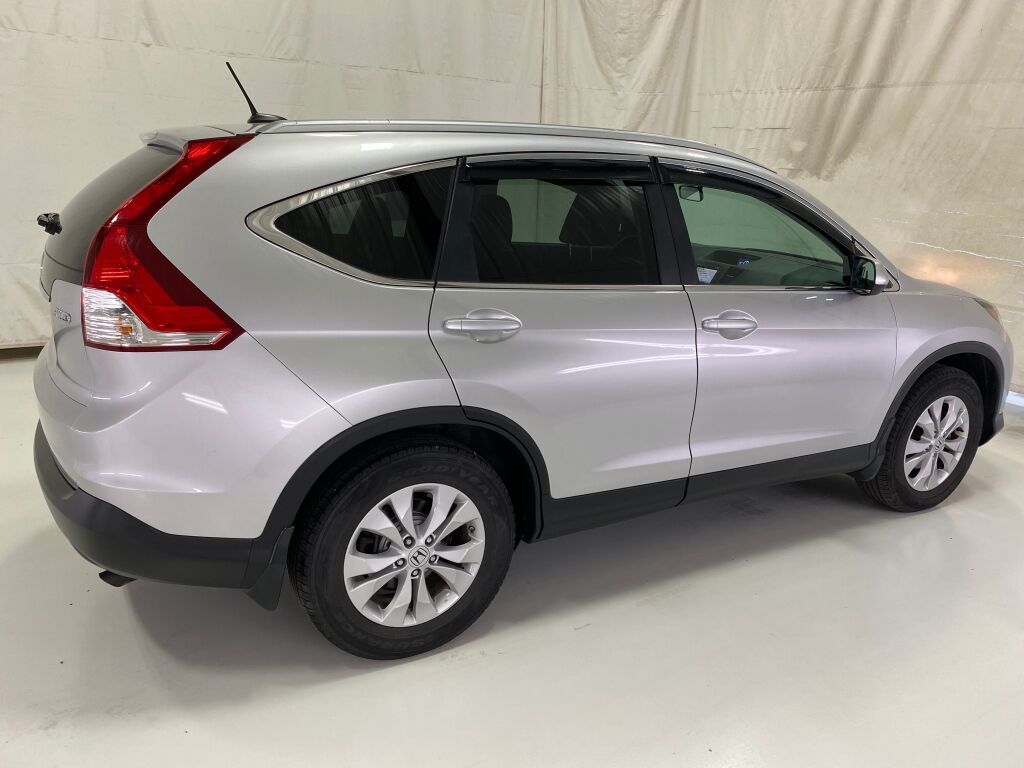 2013 Honda CR-V EX-L Alabaster Silver Metallic at Subaru and VW of Moon Township