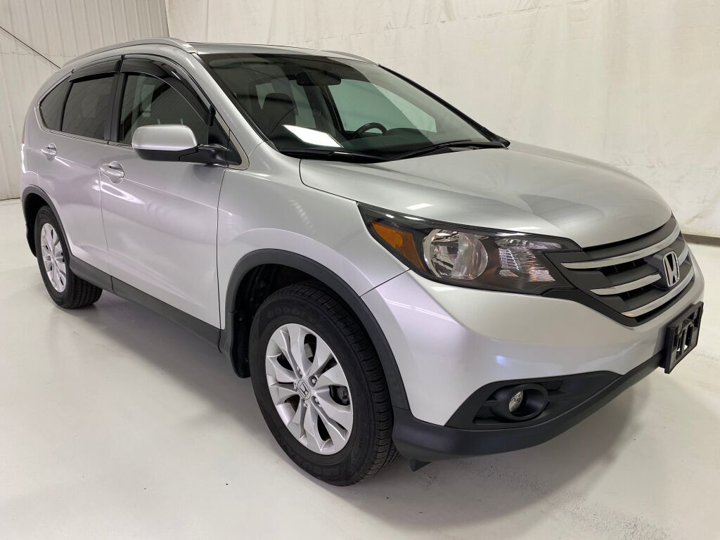 2013 Honda CR-V EX-L Alabaster Silver Metallic at Subaru and VW of Moon Township