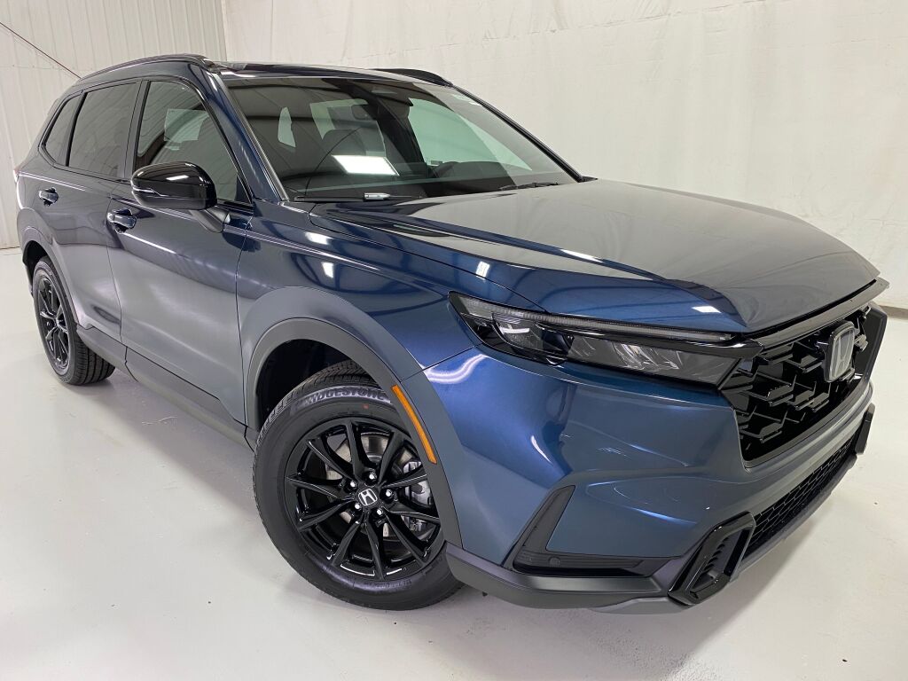 2026 Honda CR-V Hybrid Sport-L CANYON RIVER BLUE at Altoona Honda
