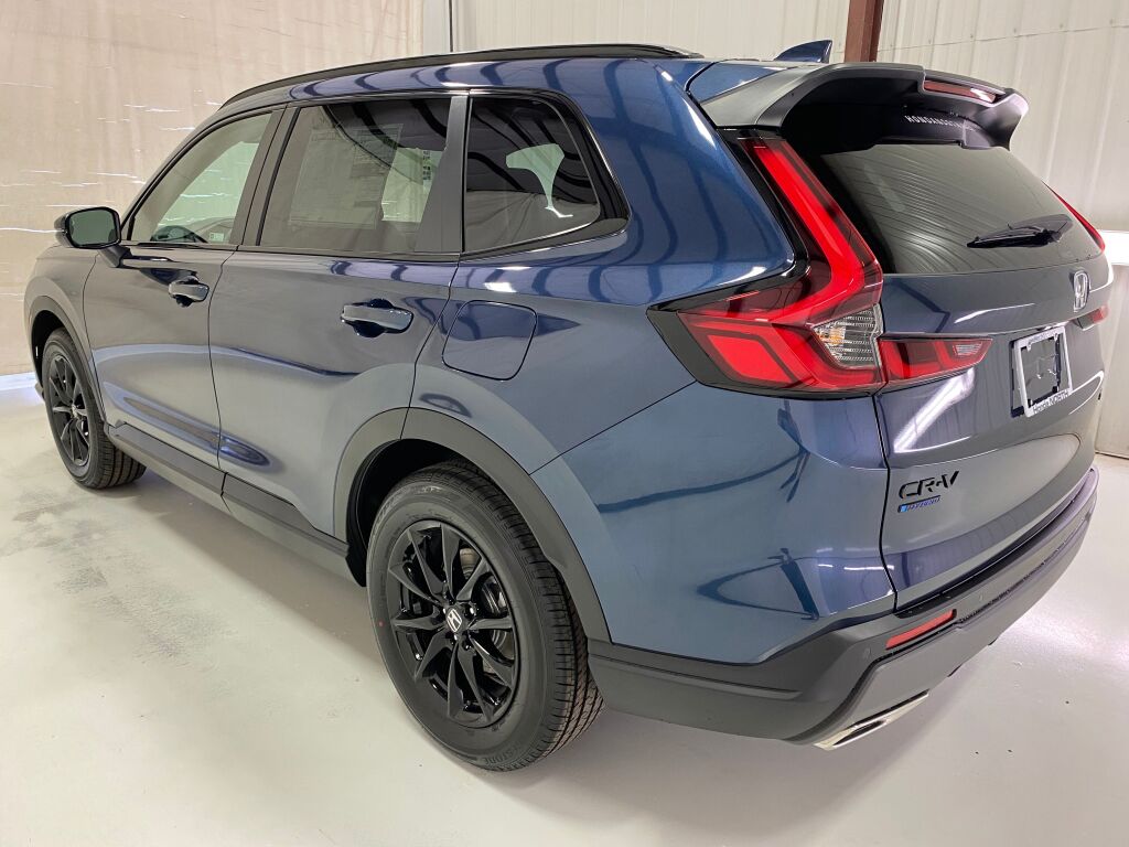 2026 Honda CR-V Hybrid Sport-L CANYON RIVER BLUE at Altoona Honda