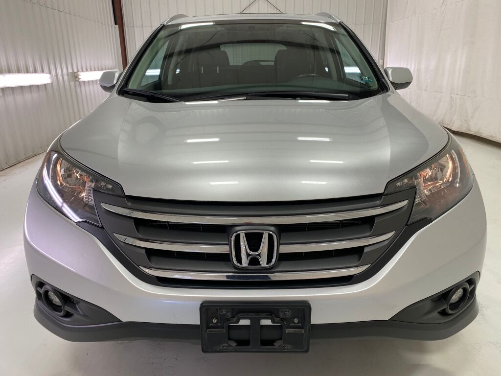 2013 Honda CR-V EX-L Alabaster Silver Metallic at Subaru and VW of Moon Township