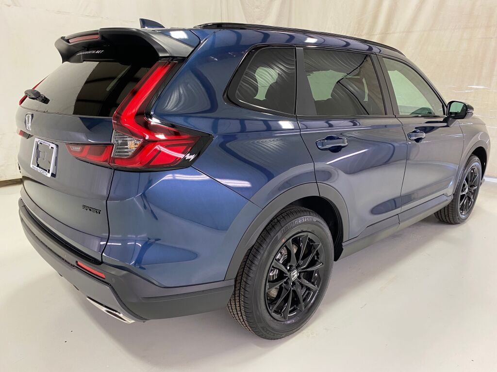 2026 Honda CR-V Hybrid Sport-L CANYON RIVER BLUE at Altoona Honda
