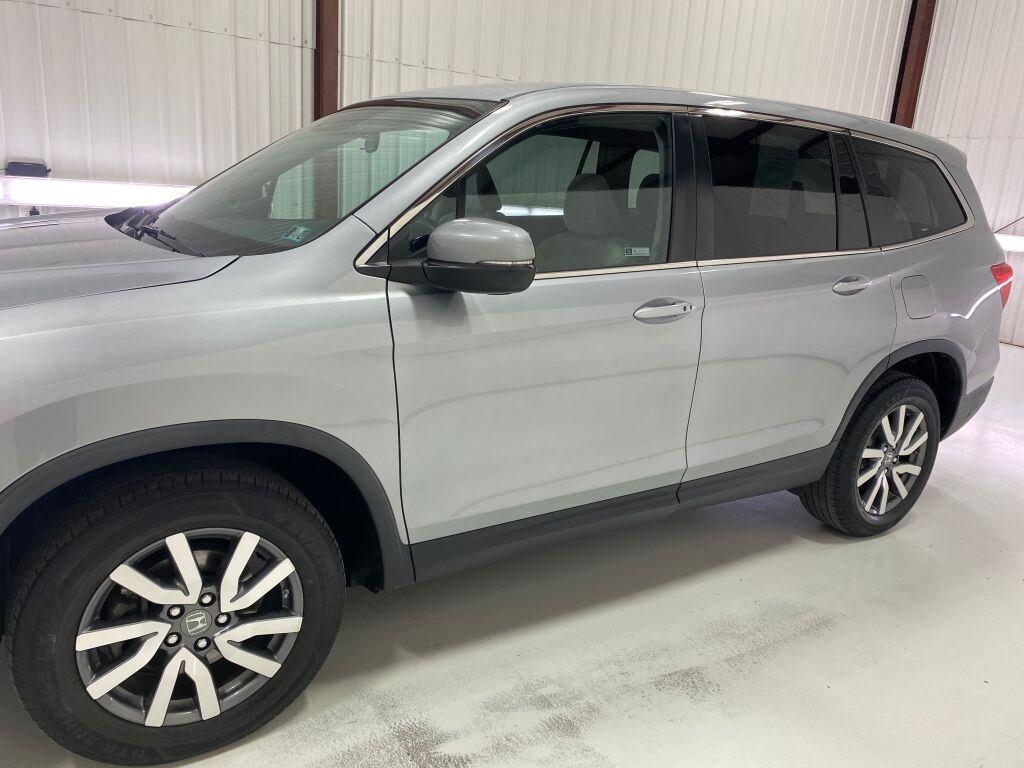 2019 Honda Pilot EX Lunar Silver Metallic at Klick Lewis Buick Chevrolet