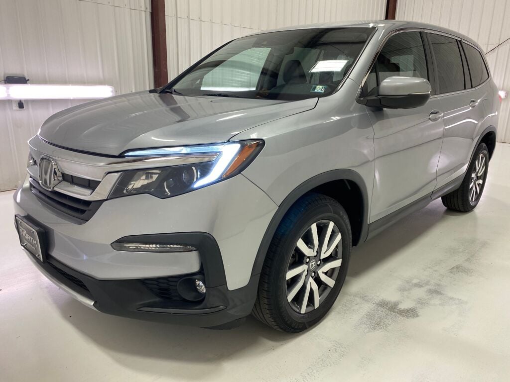 2019 Honda Pilot EX Lunar Silver Metallic at Klick Lewis Buick Chevrolet