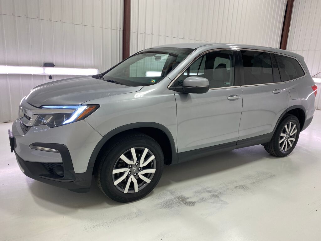 2019 Honda Pilot EX Lunar Silver Metallic at Klick Lewis Buick Chevrolet
