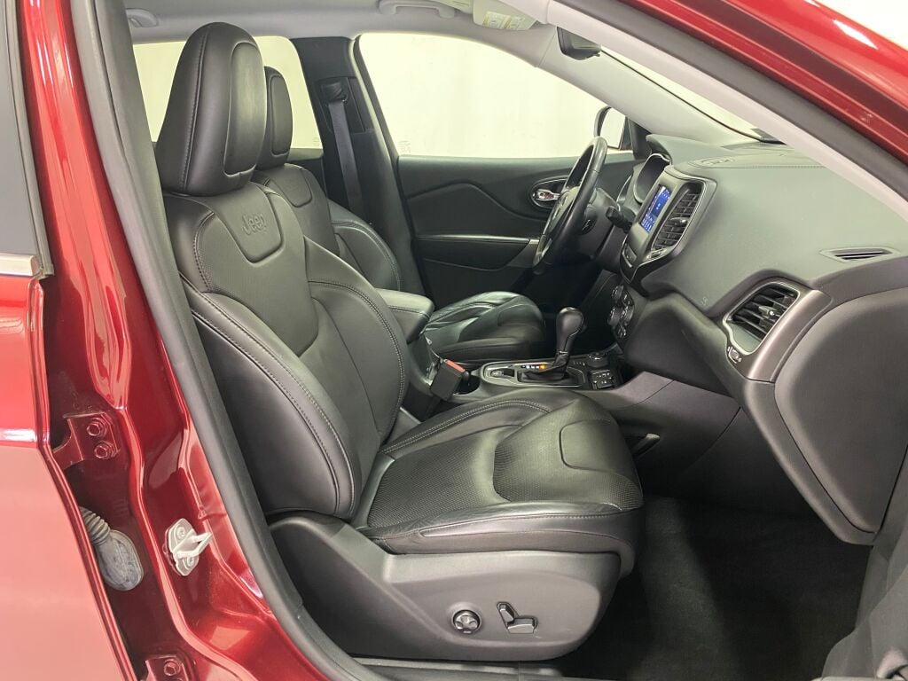 2021 Jeep Cherokee Latitude Lux Velvet Red Pearlcoat at Rafferty Subaru