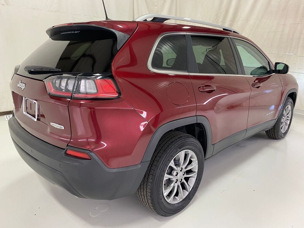 2021 Jeep Cherokee Latitude Lux Velvet Red Pearlcoat at Rafferty Subaru
