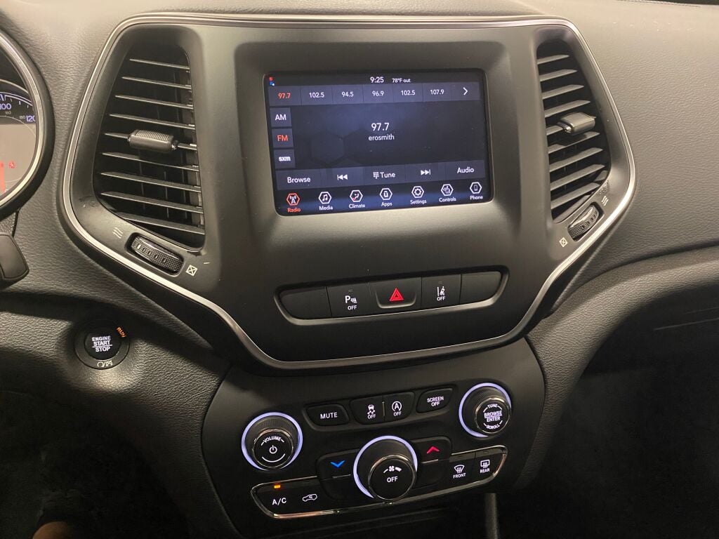 2021 Jeep Cherokee Latitude Lux Velvet Red Pearlcoat at Rafferty Subaru