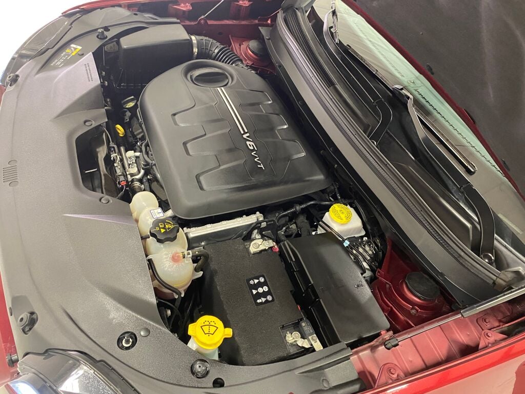 2021 Jeep Cherokee Latitude Lux Velvet Red Pearlcoat at Rafferty Subaru