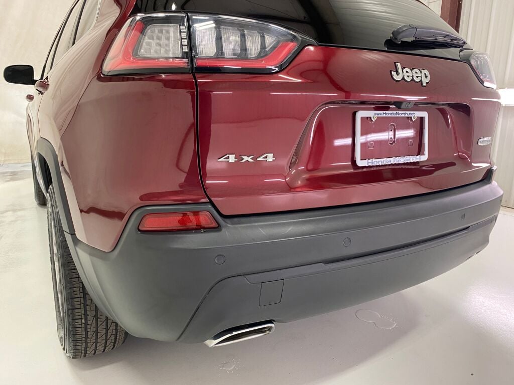2021 Jeep Cherokee Latitude Lux Velvet Red Pearlcoat at Rafferty Subaru