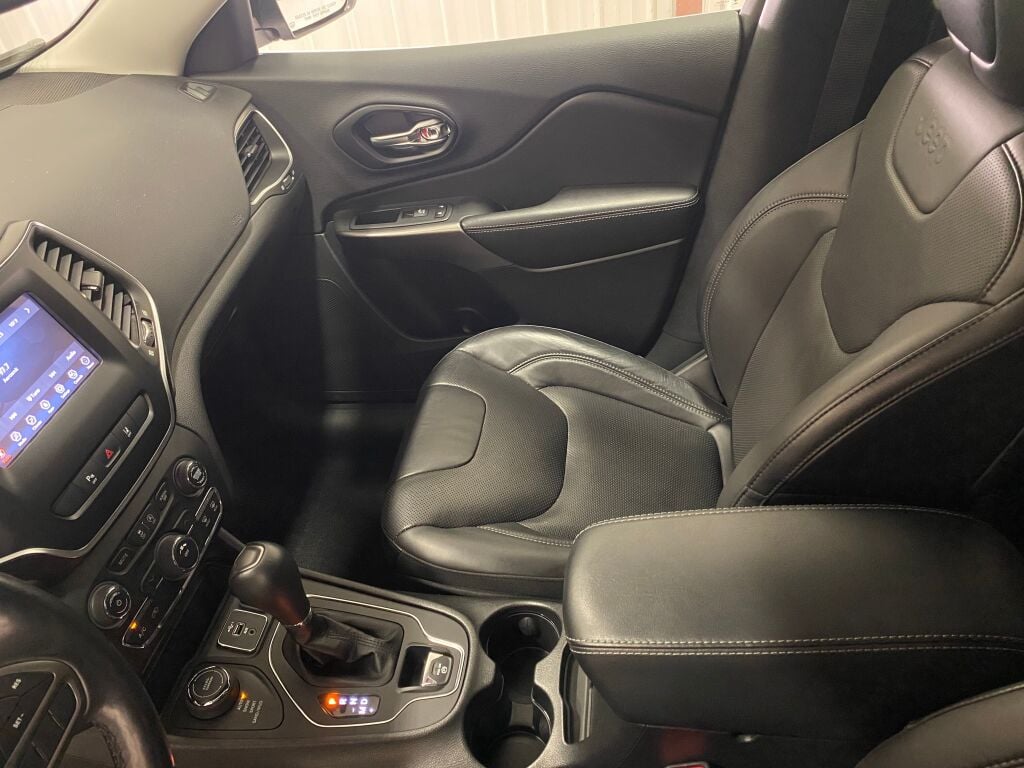 2021 Jeep Cherokee Latitude Lux Velvet Red Pearlcoat at Rafferty Subaru