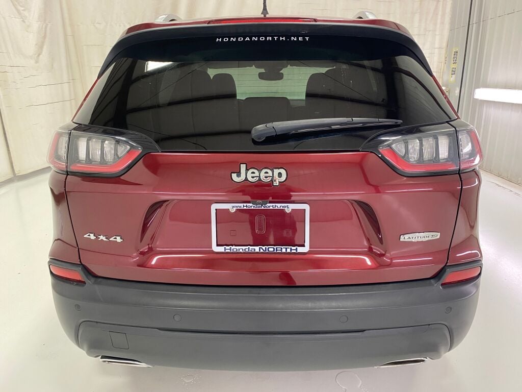 2021 Jeep Cherokee Latitude Lux Velvet Red Pearlcoat at Rafferty Subaru