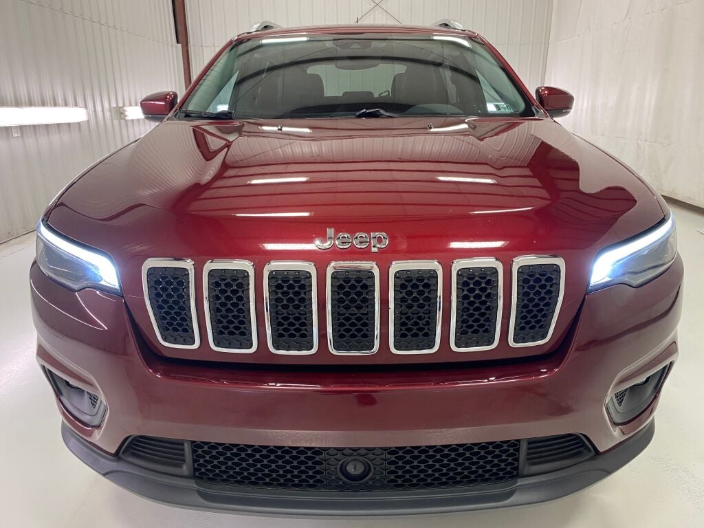 2021 Jeep Cherokee Latitude Lux Velvet Red Pearlcoat at Rafferty Subaru