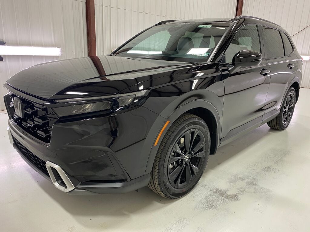 2026 Honda CR-V Hybrid Sport Touring CRYSTAL BLACK at Altoona Honda